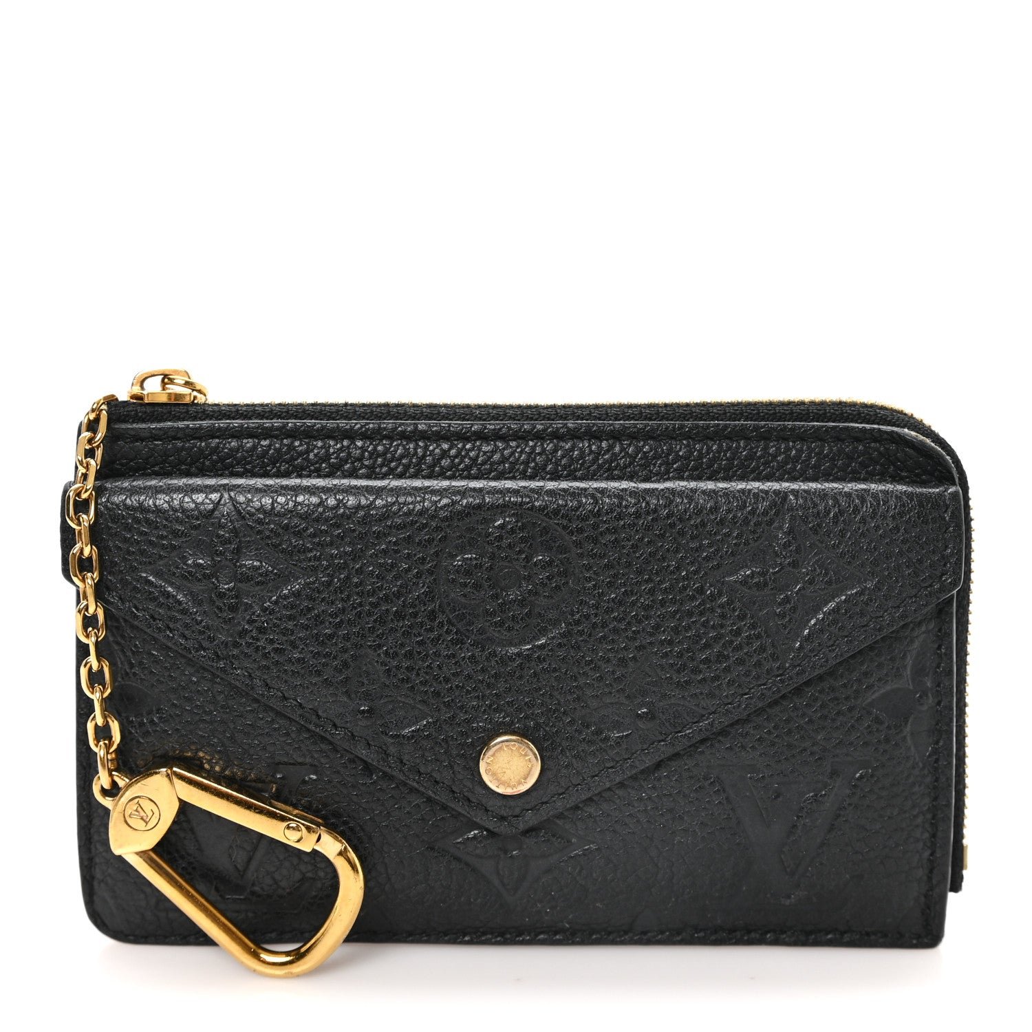 Louis Vuitton Empreinte Recto Verso Card Holder Black