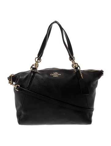 Coach Leather Top Handle Bag