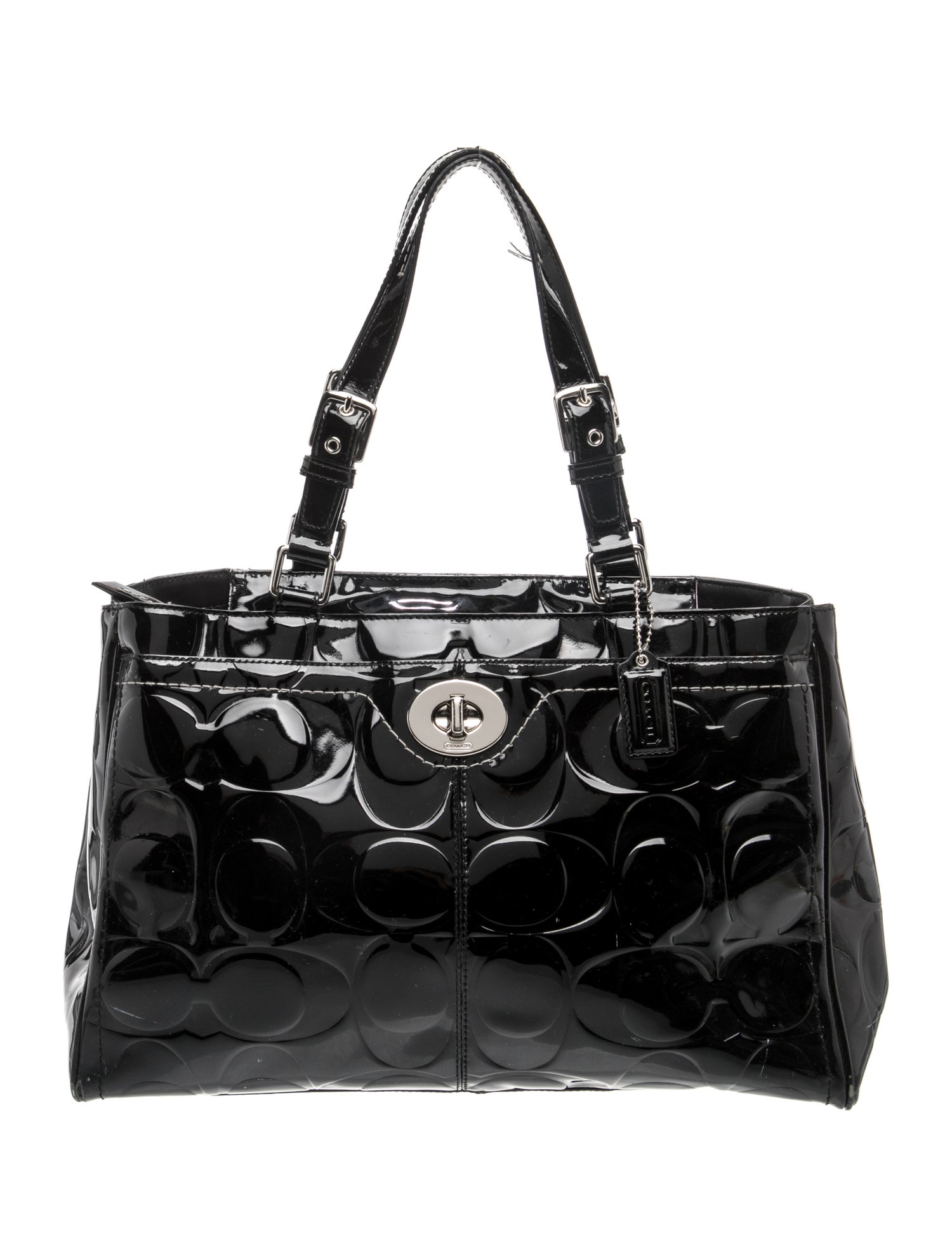 Coach Patent Leather Shoulder Bag