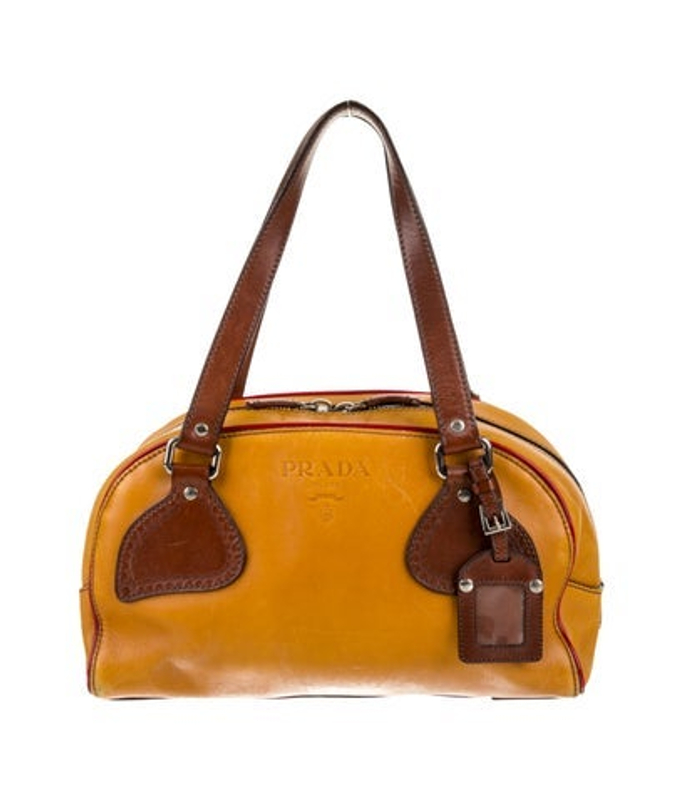 Prada Vitello Leather Shoulder Bag