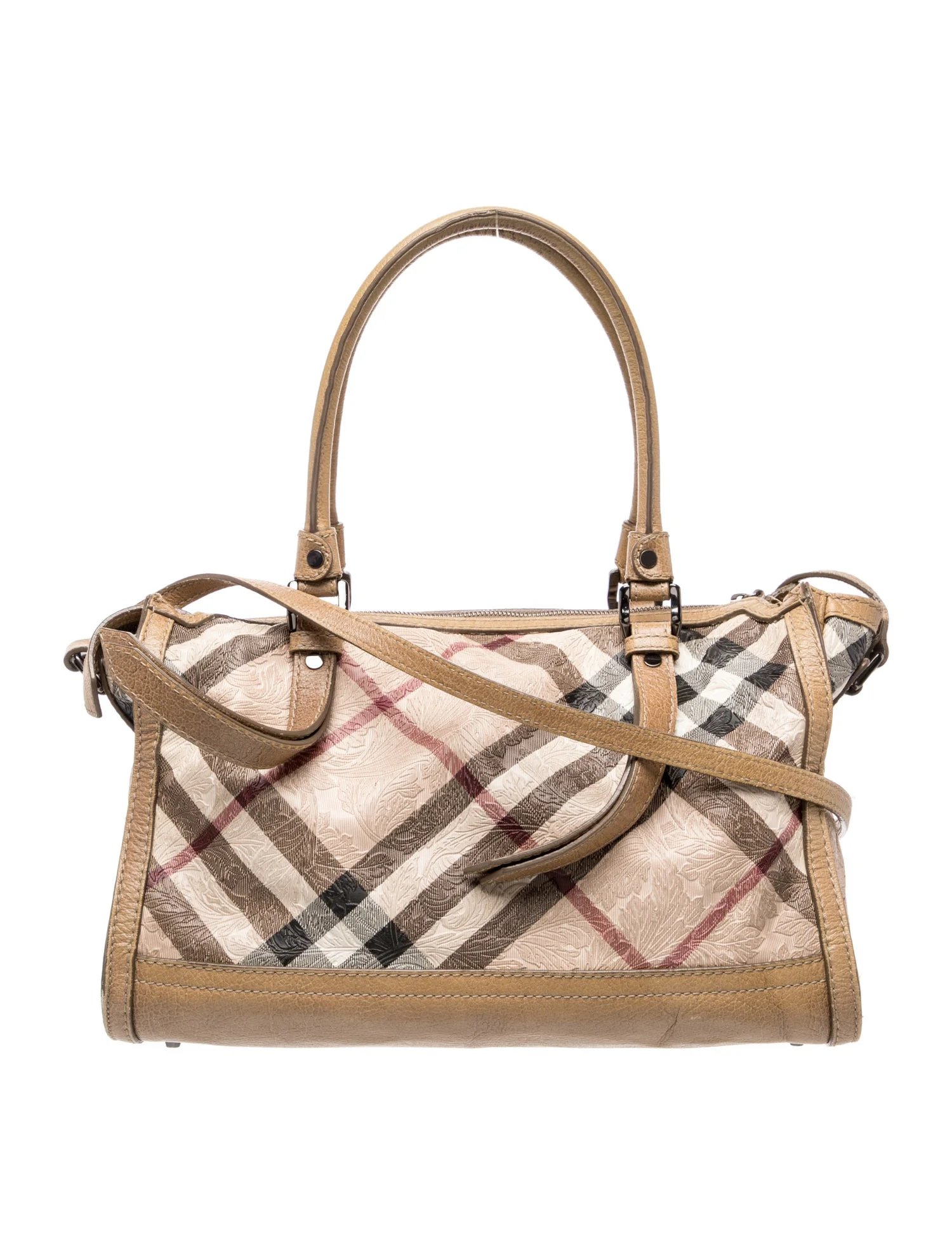 Super Nova Check Shoulder Bag