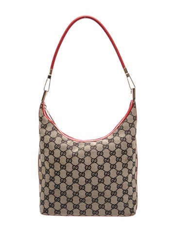 GG Canvas Shoulder Bag Vintage