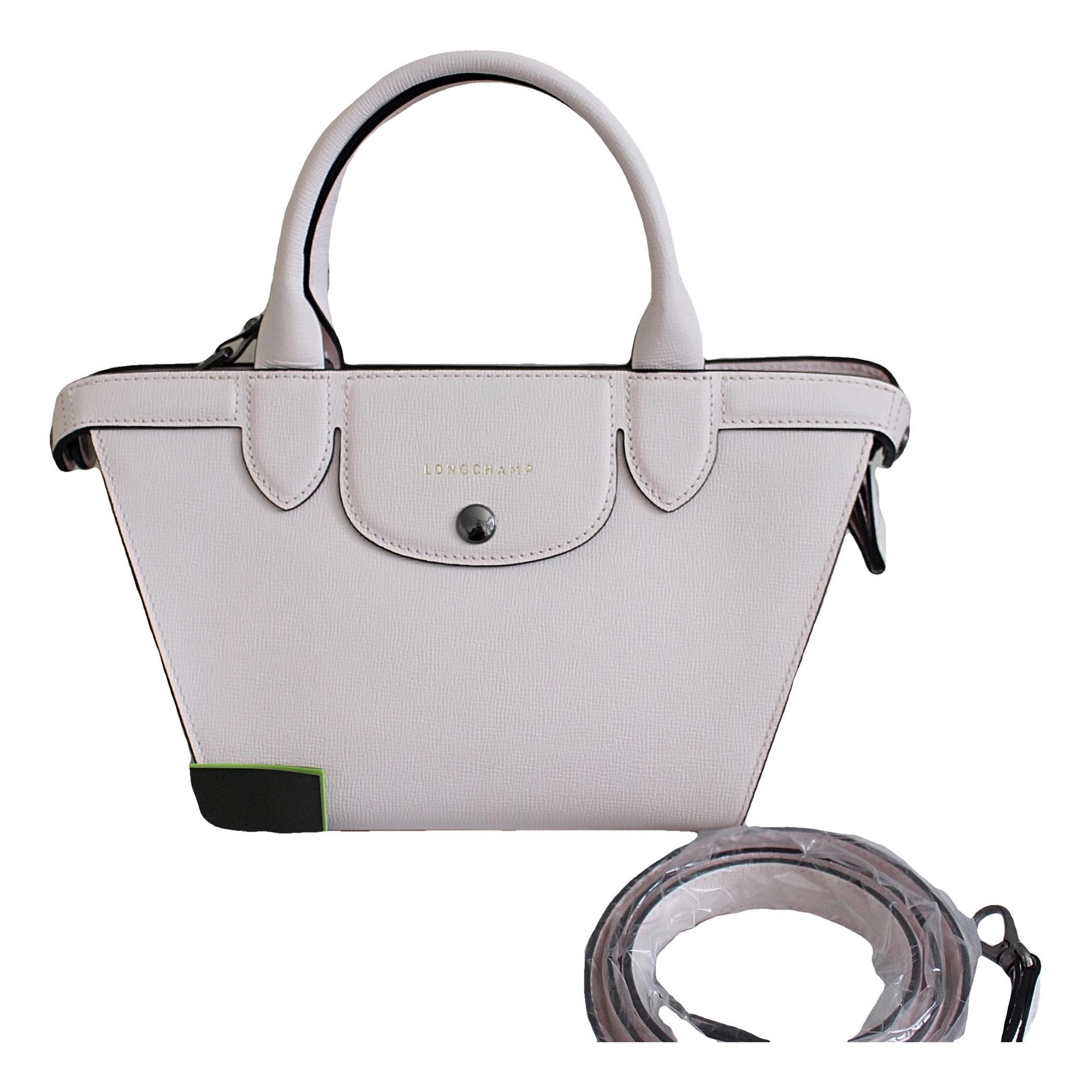 Pliage leather crossbody bag