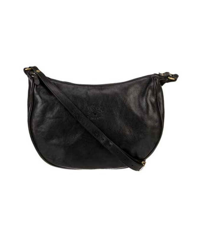 Il Bisonte Bisonte Leather Messenger Bag