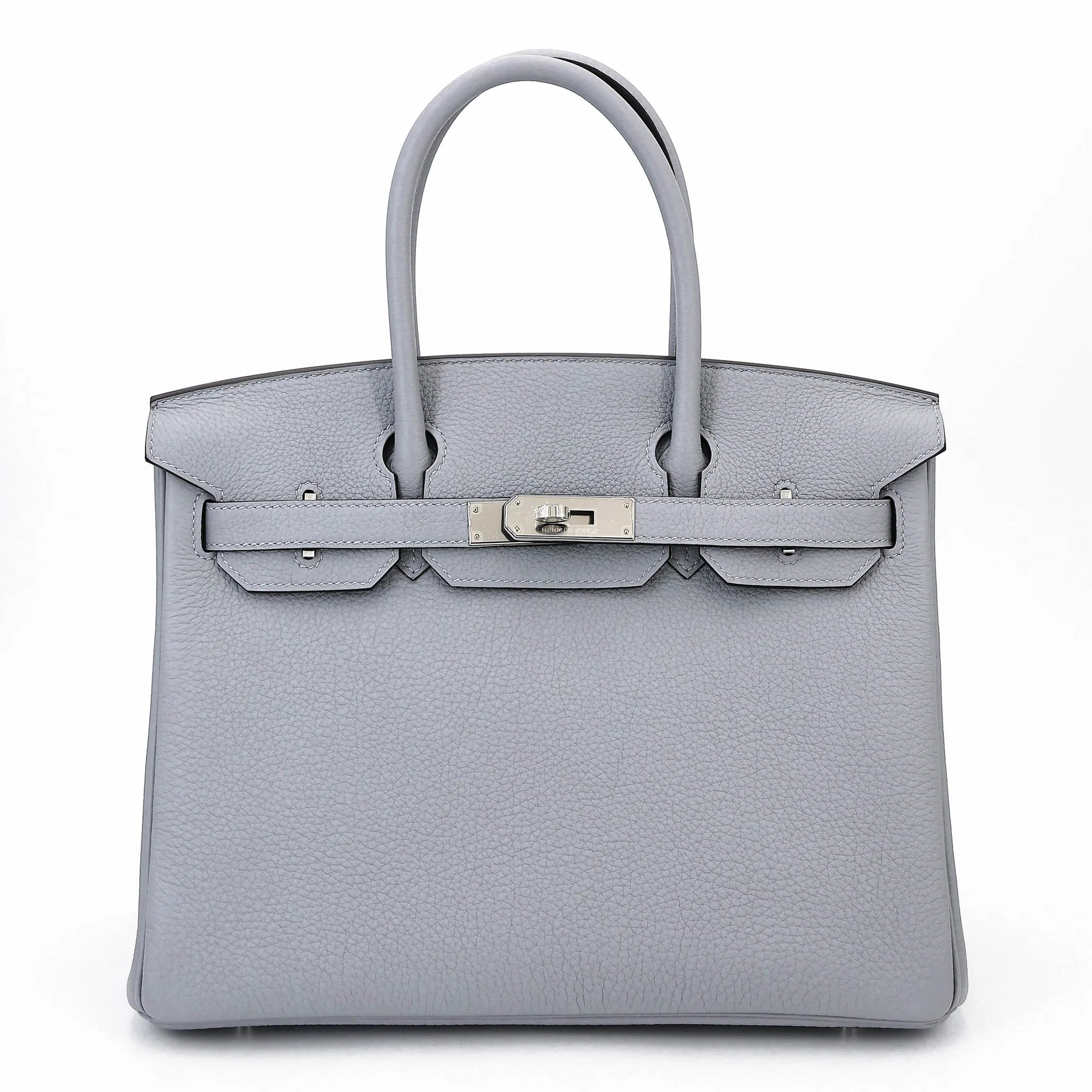 Brand New ( Rank N ) HERMÈS Birkin 30 Gris Pantin (P0) Togo Palladium hardware K (2025)