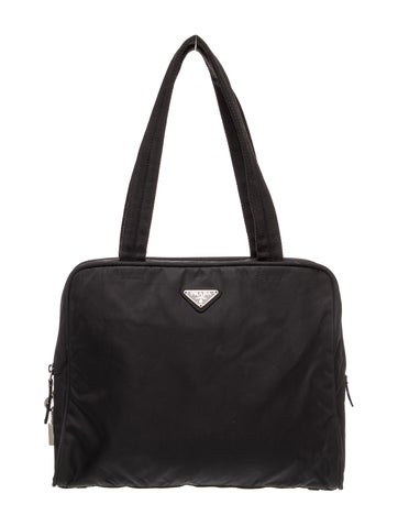 Prada Tessuto Nylon Shoulder Bag Vintage