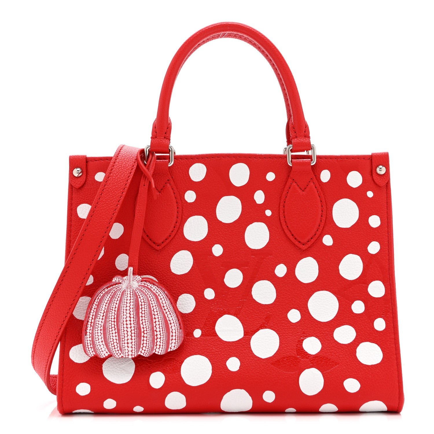 Louis Vuitton LV X YK Empreinte Infinity Dots Onthego PM Rogue White