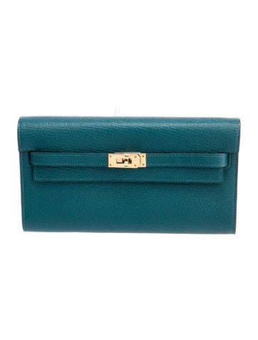 Hermes 2021 Chevre Mysore Kelly Classique To Go Wallet