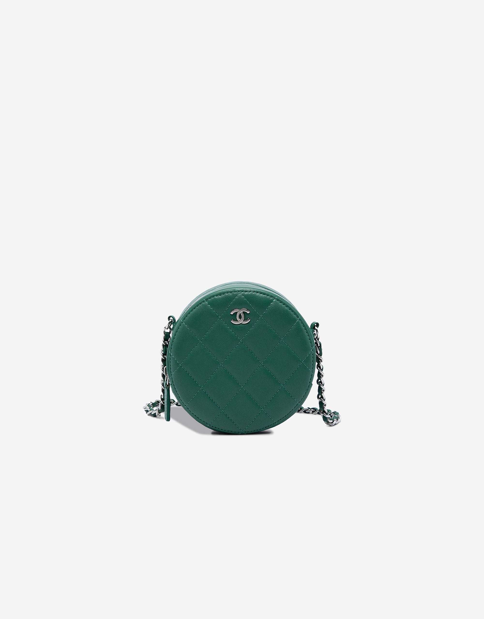 
		Round Clutch Lamb Green    