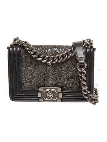 Small Galuchat Boy Bag
