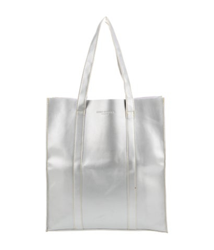 Issey Miyake Miyake Leather Tote