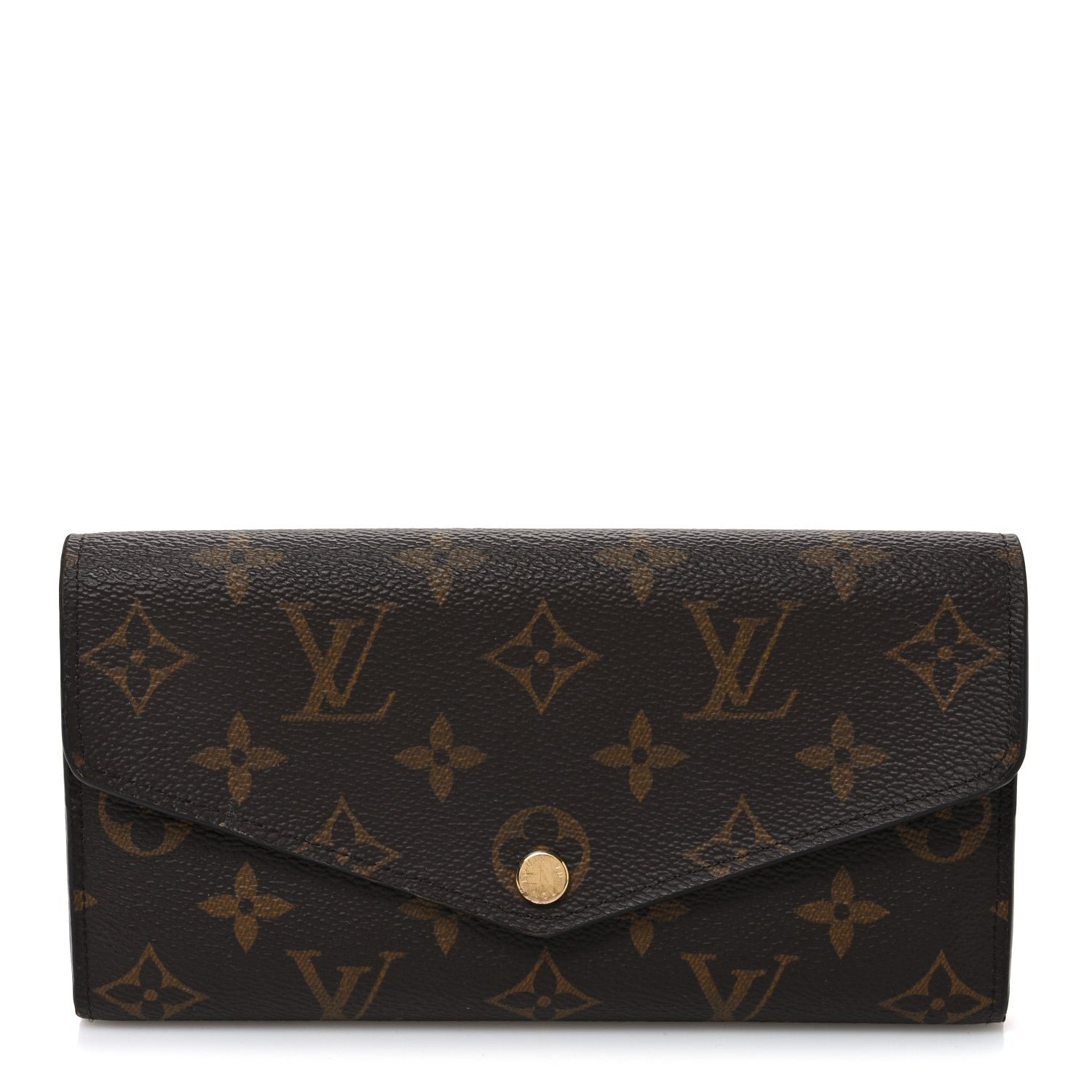 Louis Vuitton Monogram Sarah Wallet NM Coquelicot