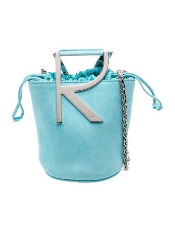 Roger Vivier Suede Bucket Bag