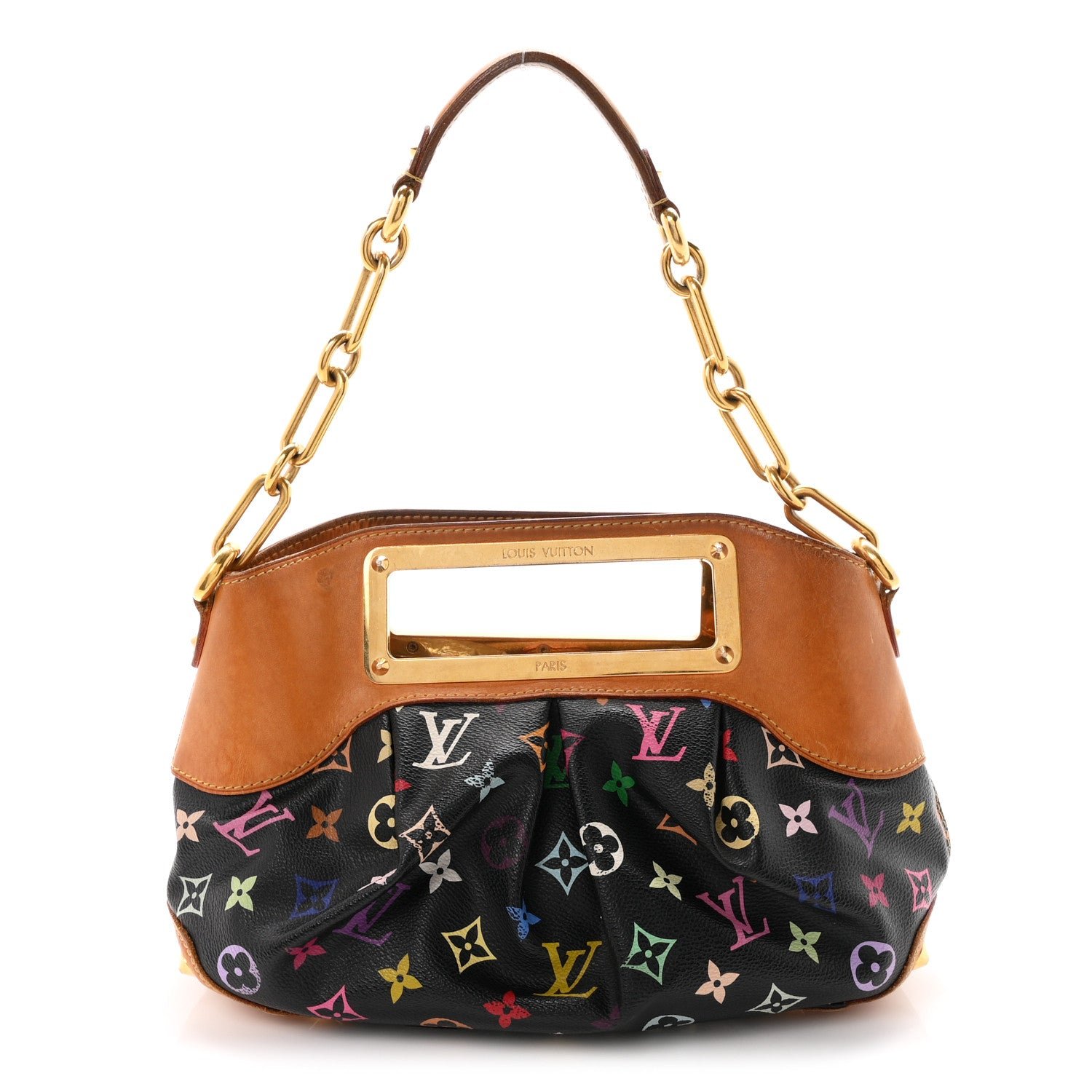 Louis Vuitton Monogram Multicolor Judy PM Black