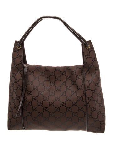 GG Nylon Shoulder Bag