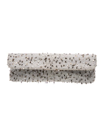 Badgley Mischka Mesh Clutch