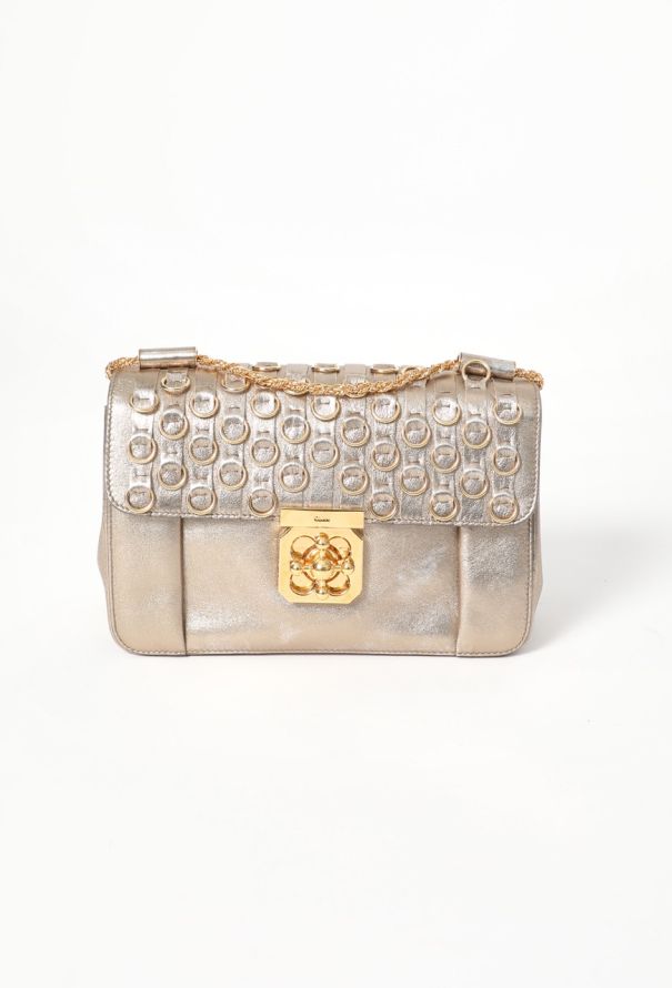 Chloe Metallic Elsie Medium Bag