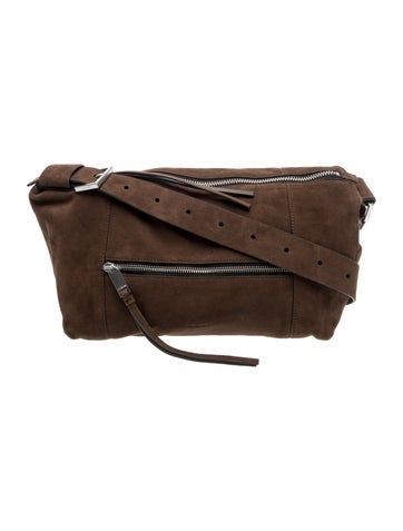 Suede Crossbody Bag