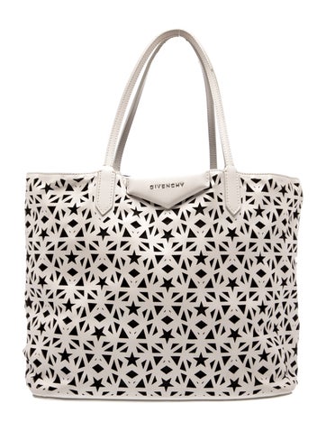 Leather Lasercut Antigona Tote Vintage