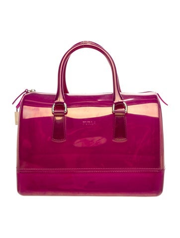 Furla PVC Top Handle Bag