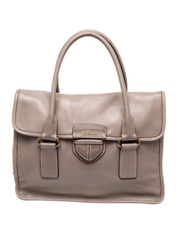 City Calf Leather Tote
