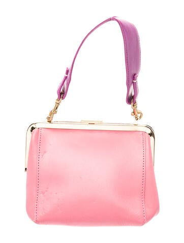 Leather Top Handle Bag