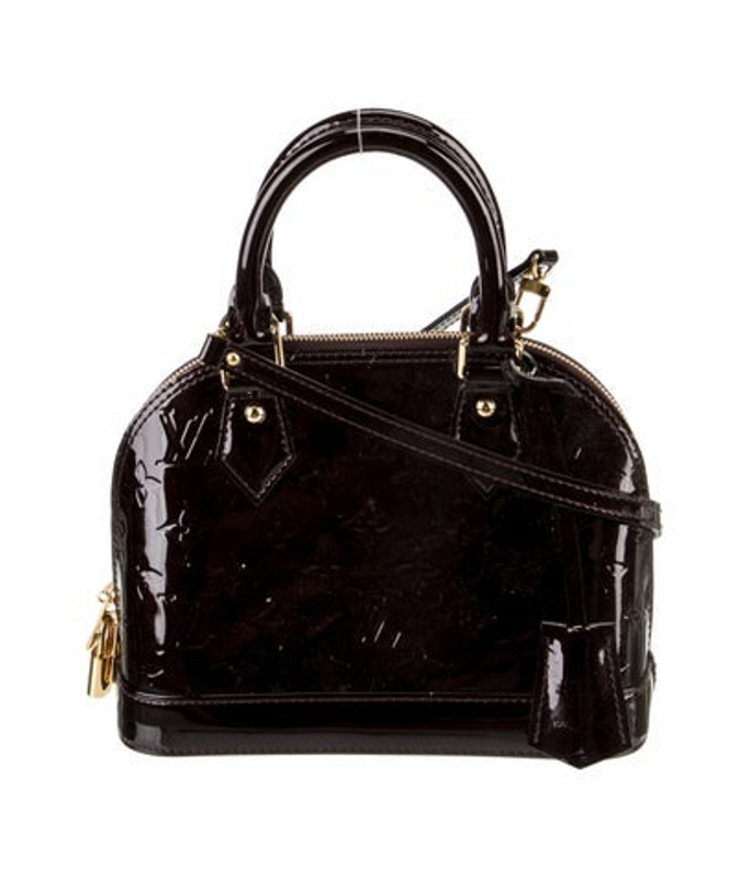 Louis Vuitton Vuitton Monogram Vernis Alma Bb