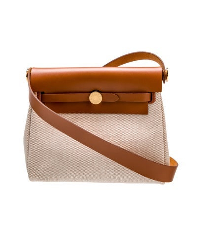 Hermes 2024 Toile Mini Herbag Zip 20