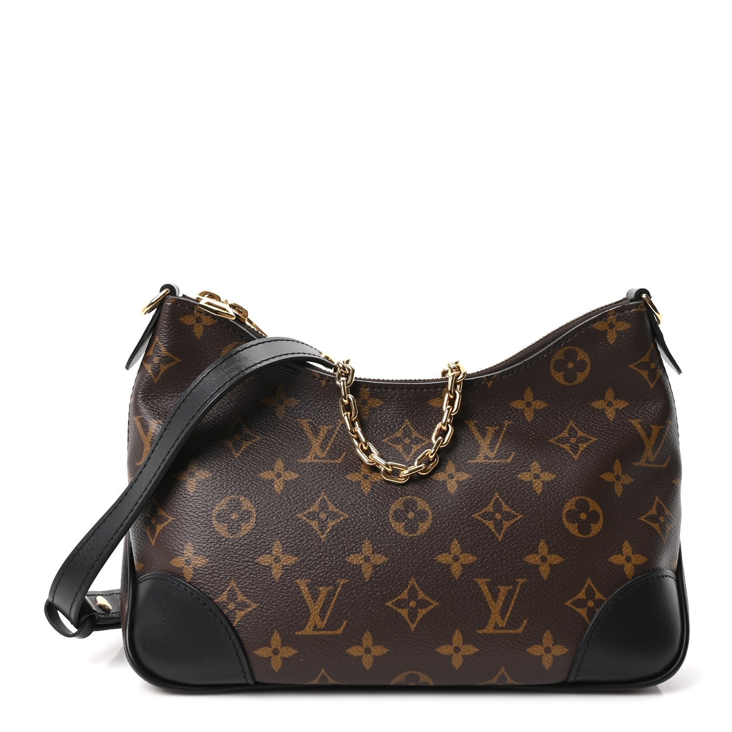 Louis Vuitton Monogram Boulogne NM Black