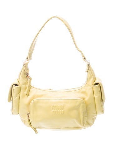 Miu Miu Lambskin Signature Nappa Leather Pocket Vintage 2022
