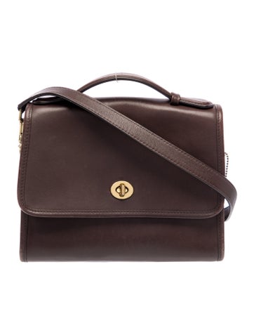 Leather Top Handle Bag