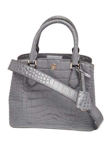 Leather Top Handle Bag