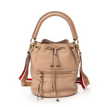 Leather Drawstring Bucket