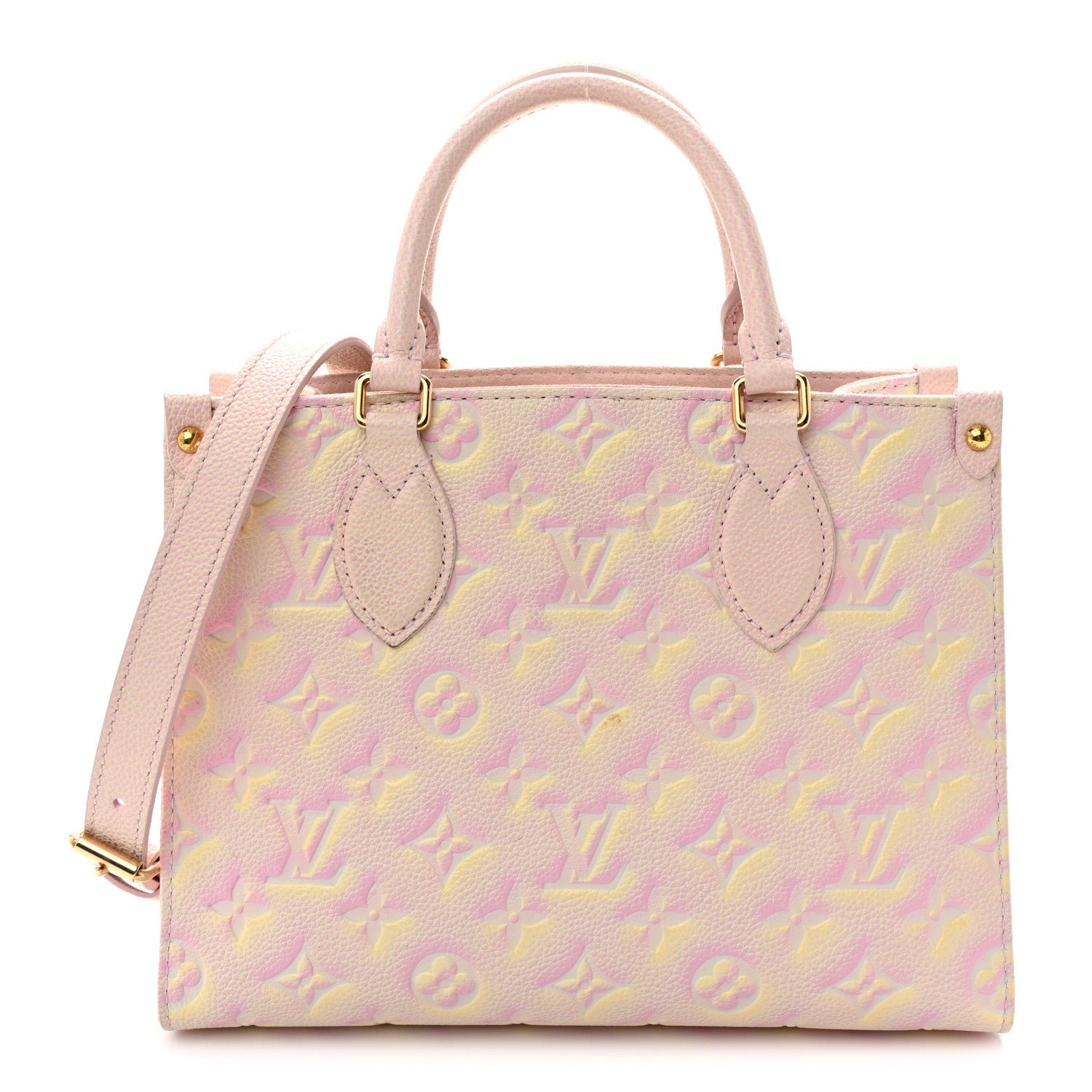 Louis Vuitton Louis Vuitton Empreinte Monogram Summer Stardust Onthego PM Pink