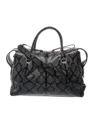 Leather Top Handle Bag