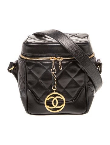 Quilted Lambskin Vanity Bag