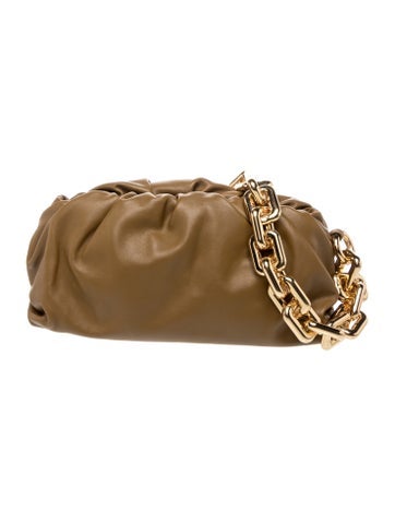 Leather Chain Pouch