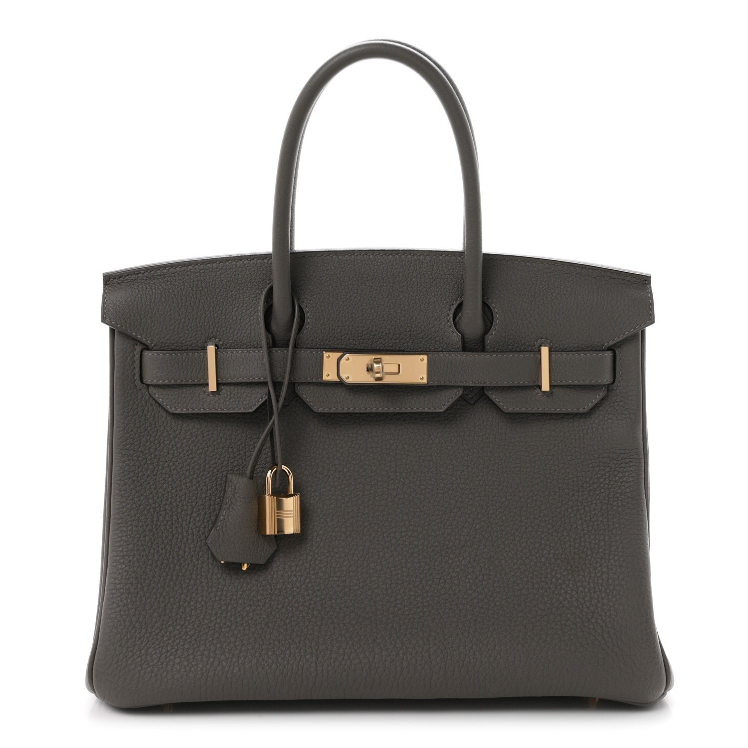Hermes Togo Birkin 30 Gris Meyer