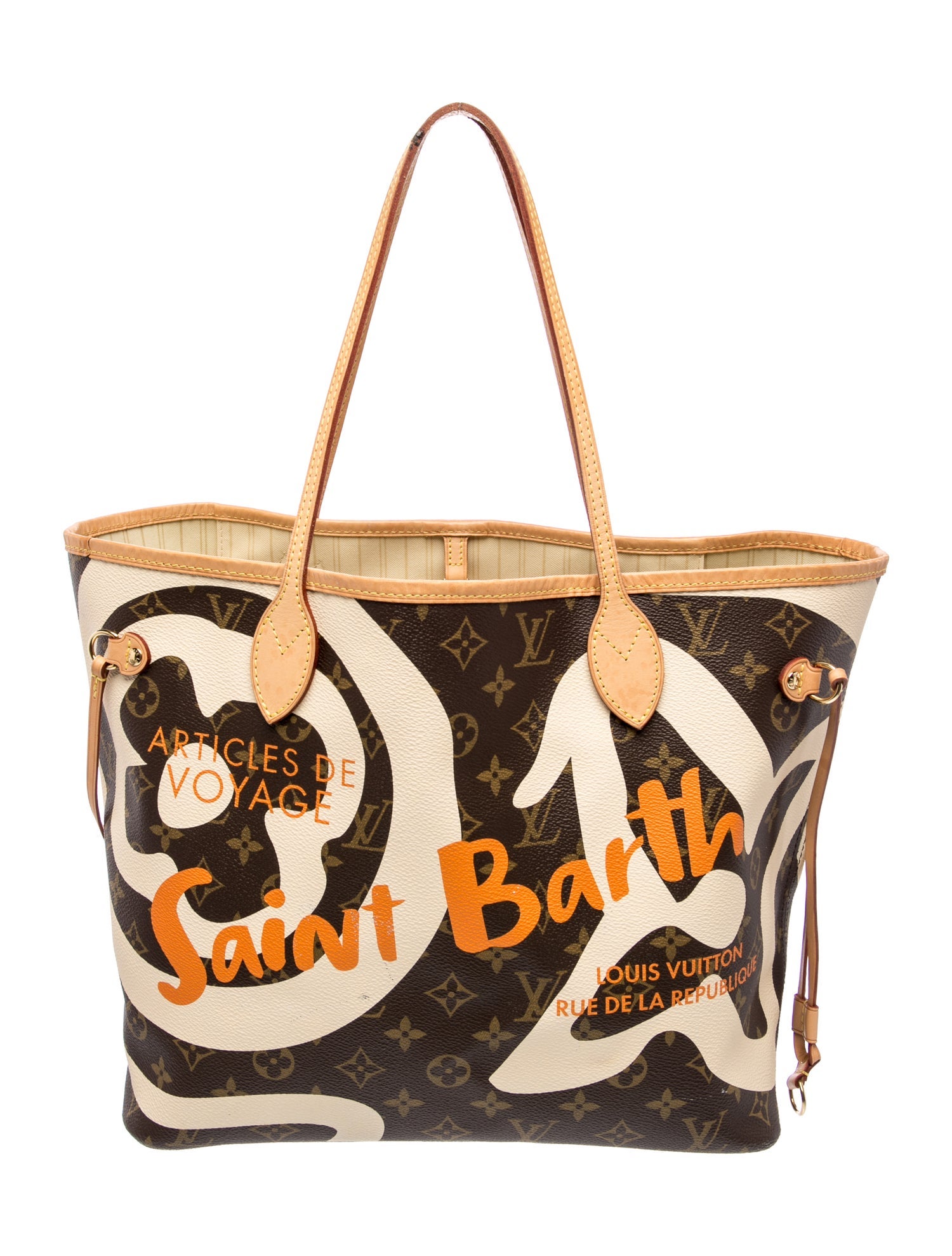 Louis Vuitton LV Monogram Neverfull w/Pouch MM