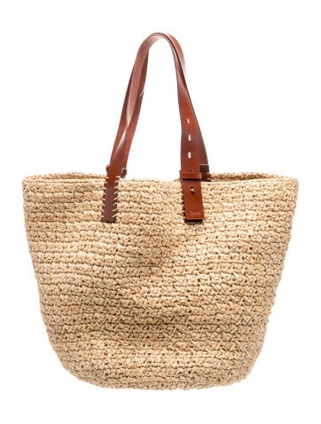 Straw Bucket Bag
