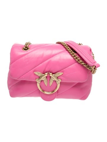 Pinko Leather Shoulder Bag