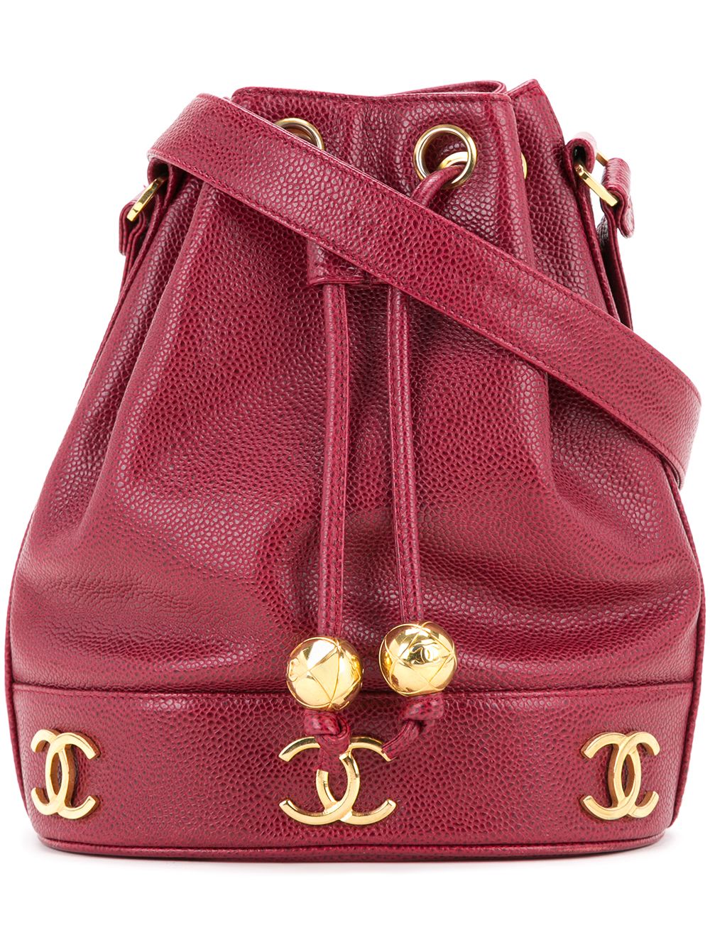 logo bucket bag
