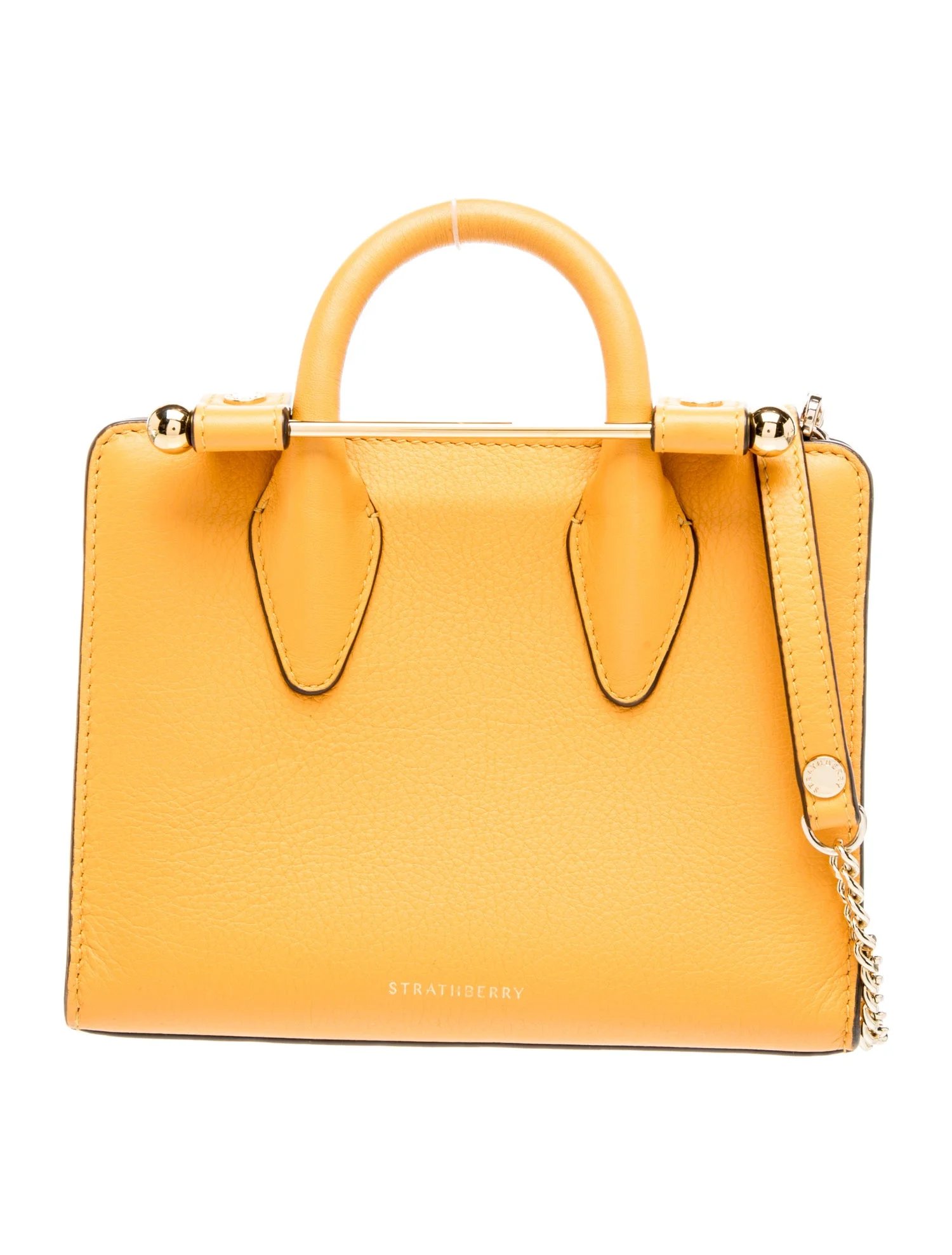 Strathberry Leather Nano Tote Nano