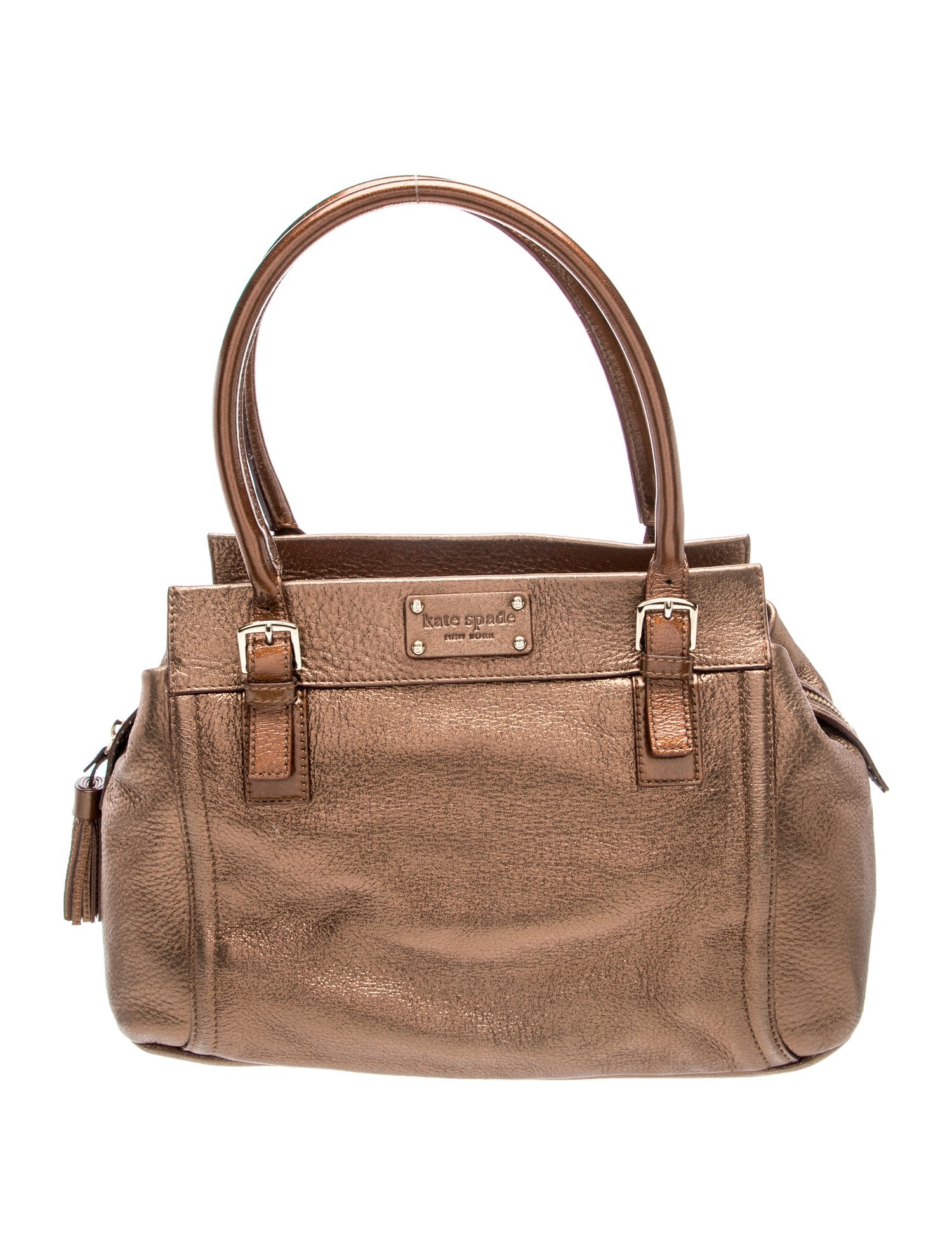 Leather Top Handle Bag