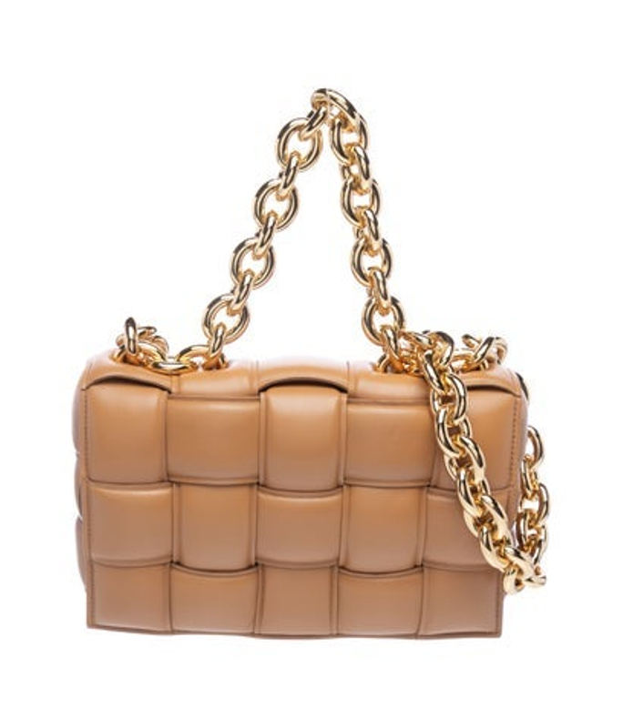Bottega Veneta Veneta Intrecciato Chain Padded Cassette