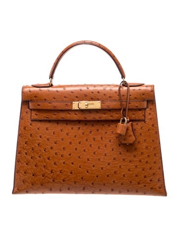 Ostrich Kelly Sellier 32