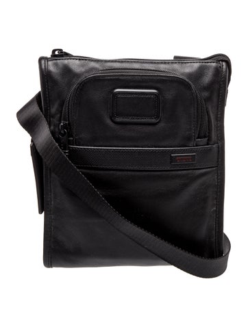Tumi Leather Shoulder Bag