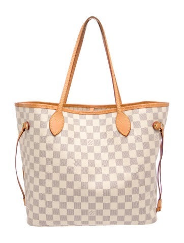 Damier Azur Neverfull w/Pouch MM