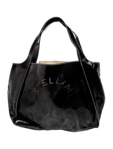 Vegetarian Patent Leather Shoulder Bag