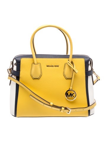 Michael Kors Leather Top Handle Bag